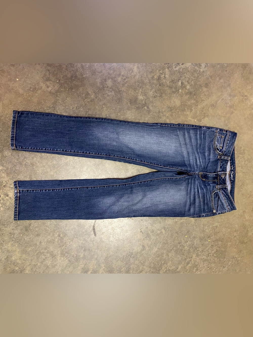 Victoria Secret Pencil Jean Blue Straight Leg Jeans Low Rise
